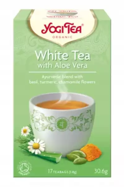 Yogi Tea White With Aloe Vera Torebki 30,6G