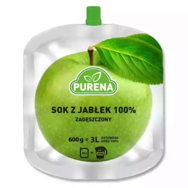 Sok jabłkowy 100%, zagęszczony Purena, 6