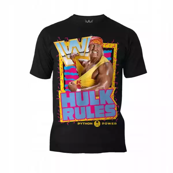 Us Wwe Hulk Hogan Retro 80S 90S Memphis Rules 01B