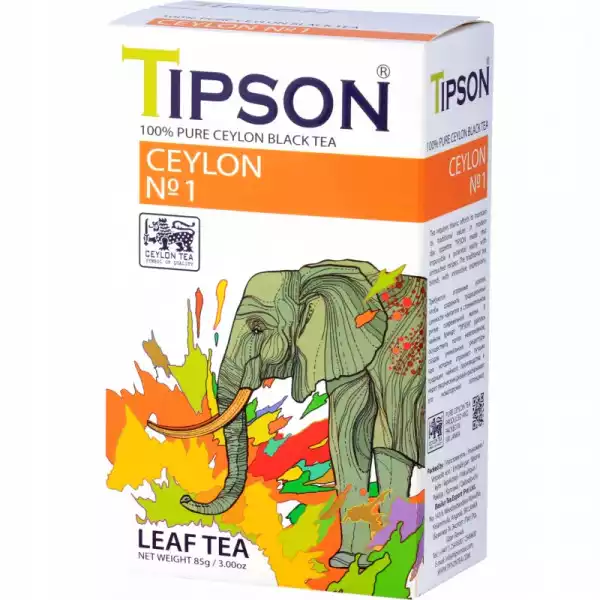 Czarna Herbata Liściasta Tipson Ceylon No 1 85G