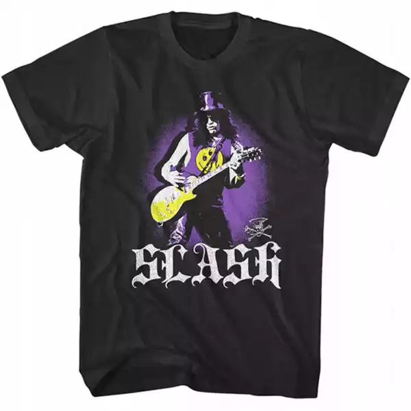 Slash 3 Eyed Smile Black T-Shirt