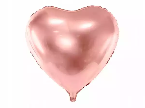 Balon Foliowy Serce Rose Gold 45Cm