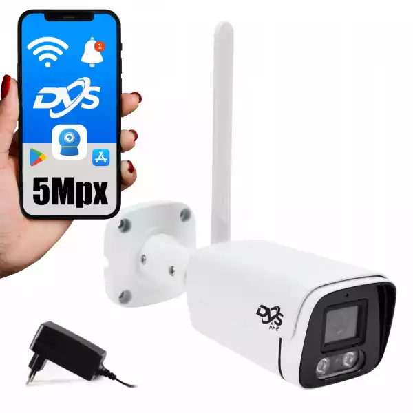 Kamera Monitoringu Ip Bezprzewodowa Wifi Dvs 4Mpx