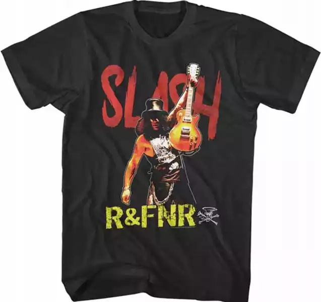 Slash R&fnr Black T-Shirt
