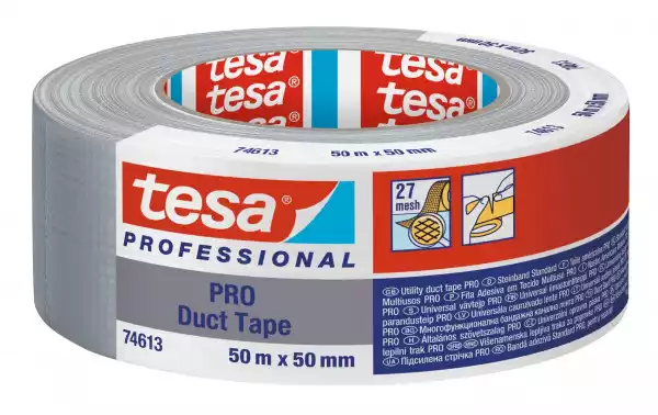 Taśma Naprawcza Tesa 50Mm/50M Duct Tape Srebrna