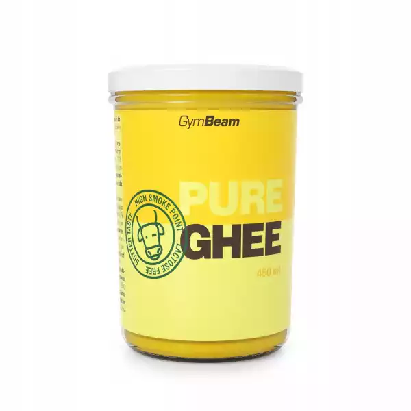Masło Klarowane Ghee 450 Ml Bez Laktozy Gymbeam