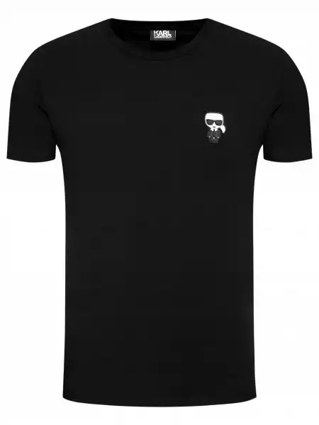 T-Shirt Koszulka Karl Lagerfeld Męska Czarny R Xxl