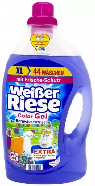 Z Niemiec Weiser Riese Color Żel Do Prania 44 Pran