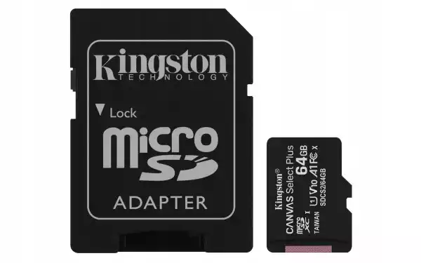 Karta Pamięci Kingston Microsd Canvas Select Plus