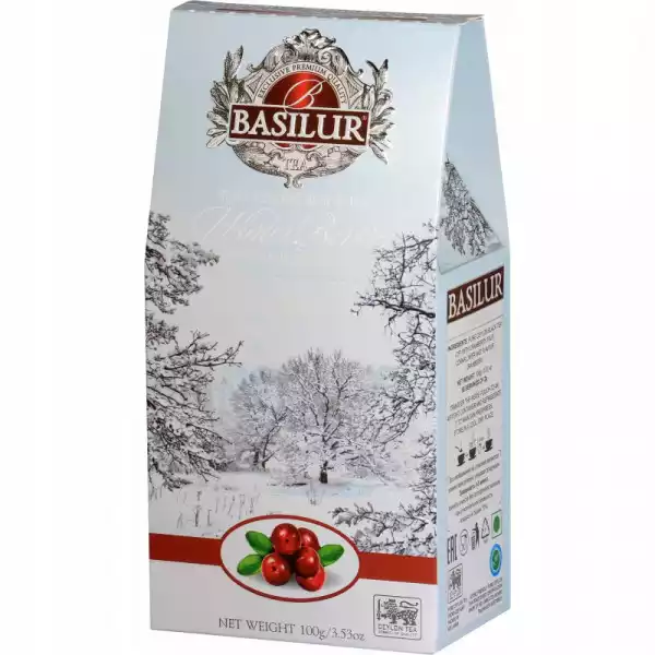 Herbata Czarna Liściasta Basilur Cranberries 100G