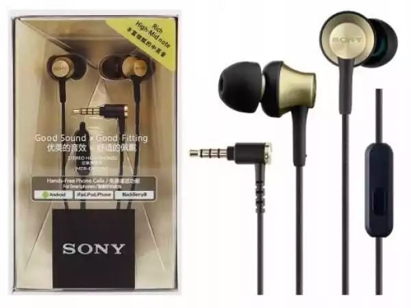 Słuchawki Douszne Sony Mdr-Ex650Ap Gold