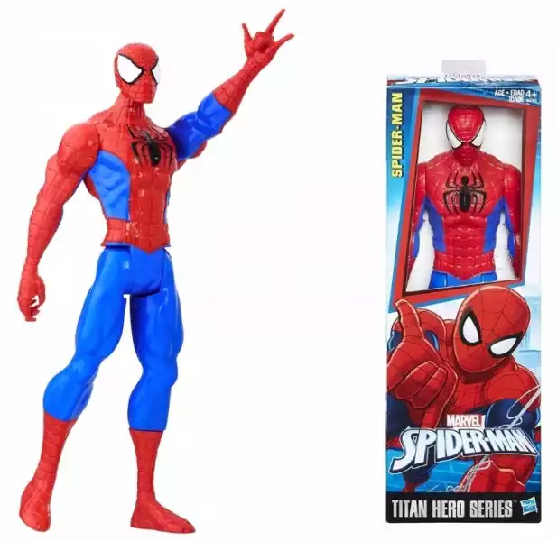Hasbro Spiderman Ruchoma Figurka 30Cm B9760 Marvel