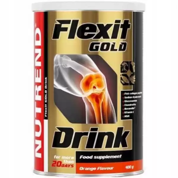 Nutrend Flexit Gold Drink 400G Smak Pomarańczowy