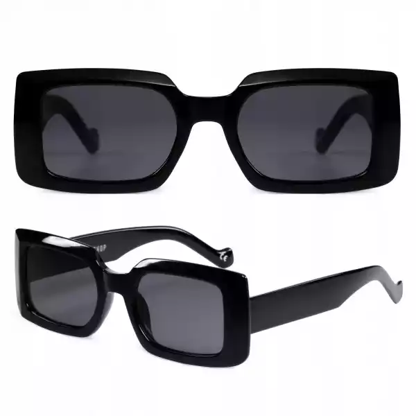 Okulary Przeciwsłoneczne Prostokątne Damskie Uv400