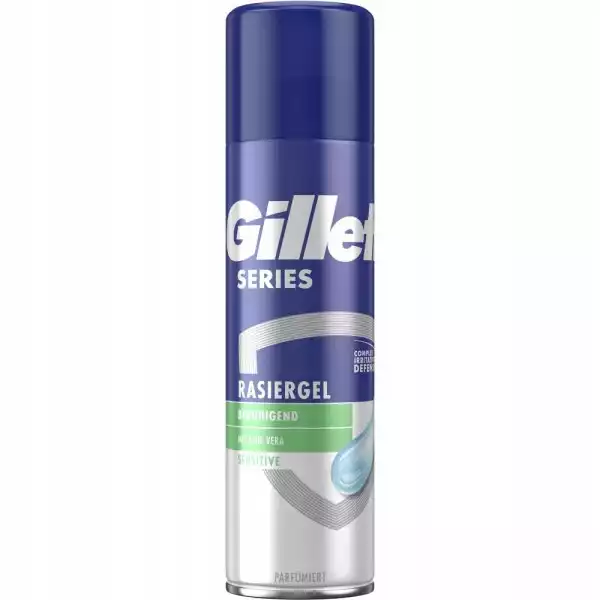 Gillette Sensitive Series Żel Do Golenia 200Ml
