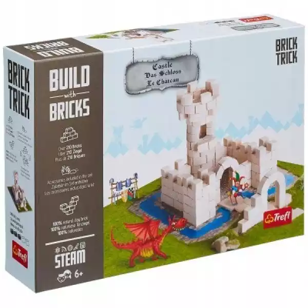 Trefl Klocki Brick Trick Zamek/castle 60979