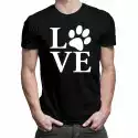 inna Koszulka Miłośnika Zwierząt Pies Kot Męska