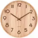 Zegar Ścienny Pure Średni Jasne Drewno