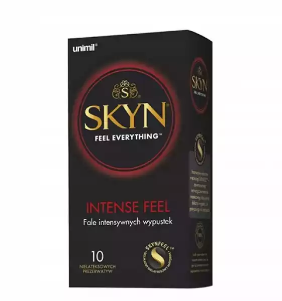 Unimil Skyn Intense Feel Prezerwatywy 10 Szt