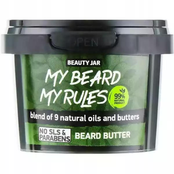 Beauty Jar My Beard My Rules 80G Masło Do Brody