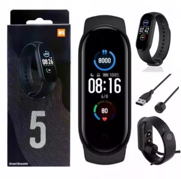 M5 Pro Opaska Sport Smartwatch Smartband Zegarek