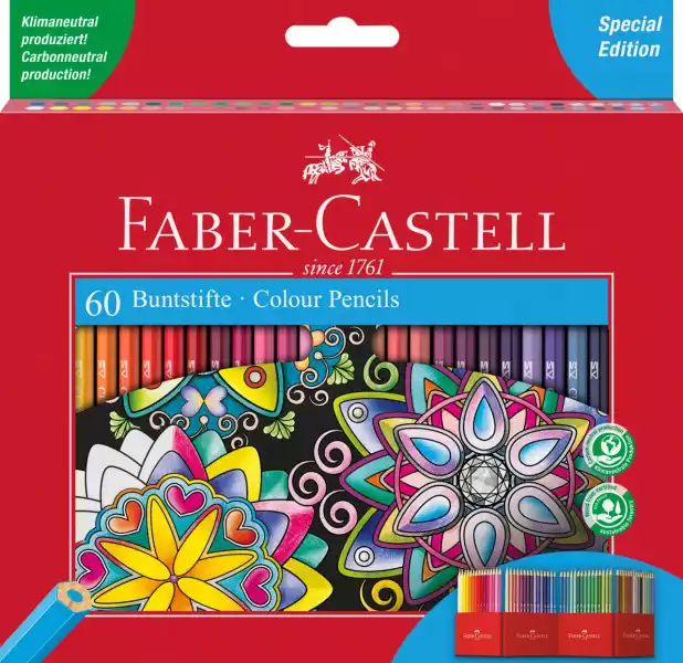 Kredki Ołówkowe Zamek 60 Kol Faber-Castell