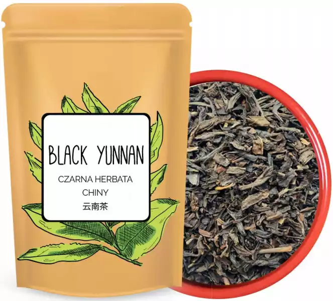 Herbata Czarna Liściasta Black Yunnan Tea Chińska
