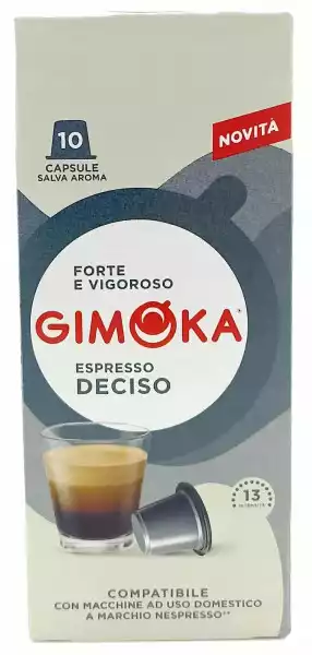 Gimoka 10Szt Kapsułki Nespresso Deciso