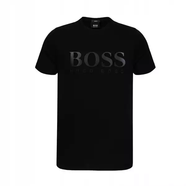 Hugo Boss Czarny T-Shirt Męski T95 R.s