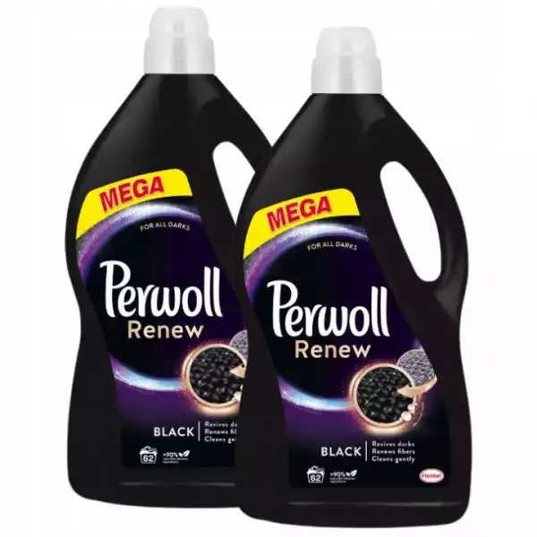 Perwoll Renew Black Płyn Prania Czarnego 2X3,72L