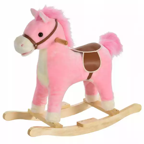 Homcom Koń Na Biegunach Dla Dzieci Zabawka Bujak