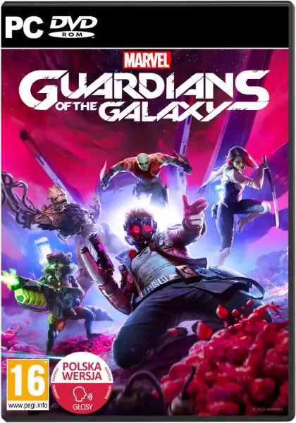 Marvel’S Guardians Of The Galaxy Pl Dub Pc Dvd Box