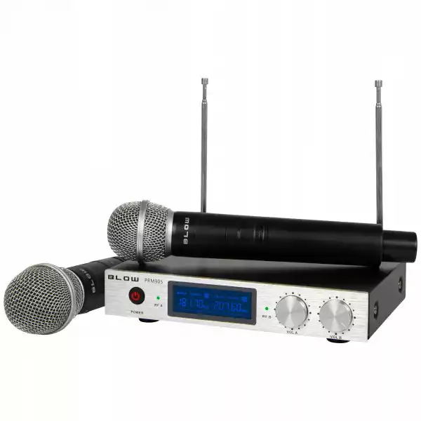 Mikrofon Zestaw Bezprzewodowy Odbiornik Karaoke