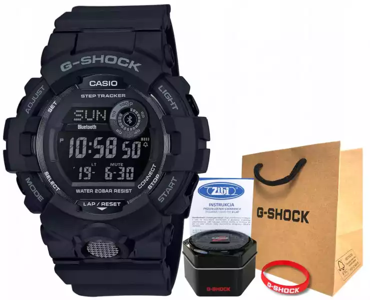 Zegarek Casio G-Shock Gbd-800-1Ber Bluetooth Smart