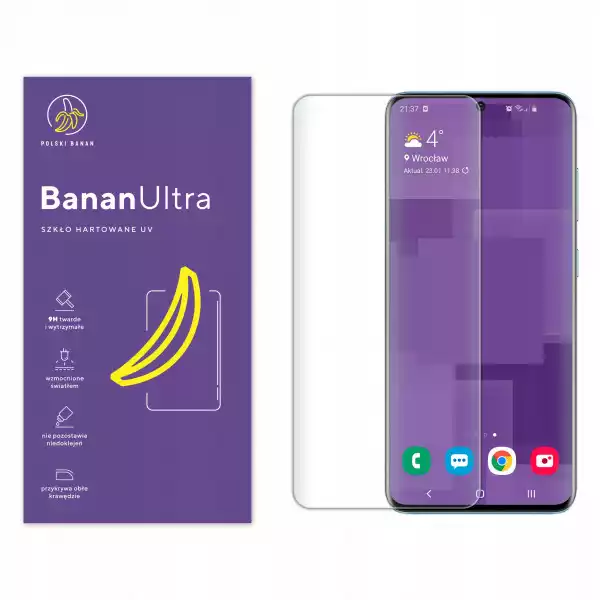 Szkło Hartowane Uv Polski Banan Do Samsung S20