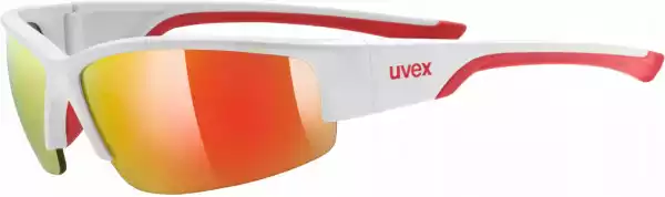 Okulary Uvex Sportstyle 215 White Mat Red 8316
