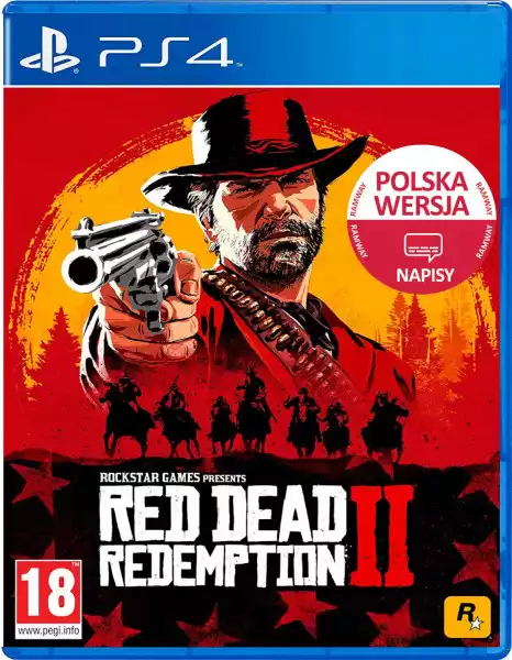 Red Dead Redemption 2 Pl Ps4 Rdr Ii Mapa Ps5 Gta