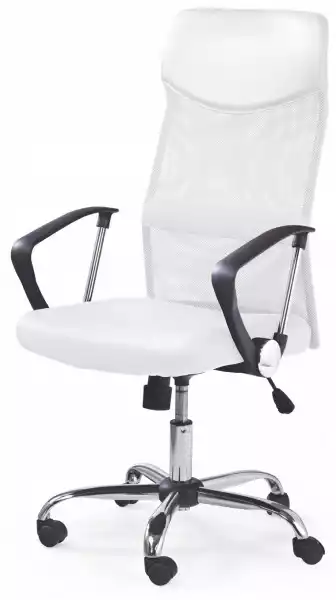Fotel Biurowy Obrotowy Krzesło Obrotowe Vire Biały