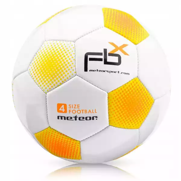 Piłka Nożna Meteor Fbx #4 Biała