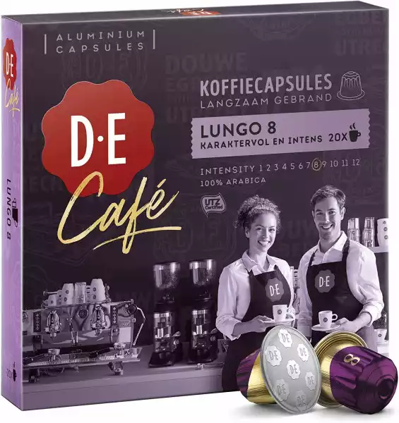 Kapsułki Nespresso Douwe Egberts Café Lungo 20