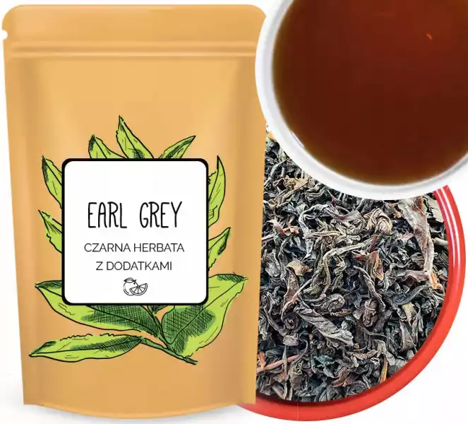 Earl Grey Czarna Herbata Z Bergamotka Naturalna+++
