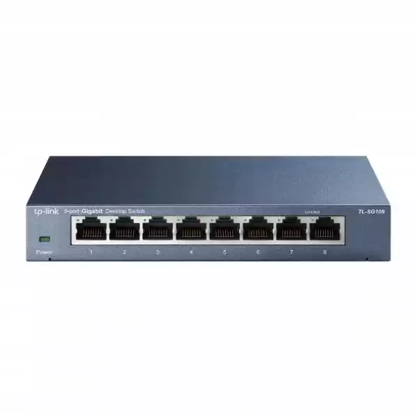 Switch Tp-Link Tl-Sg108 Gigabit 8 Portów