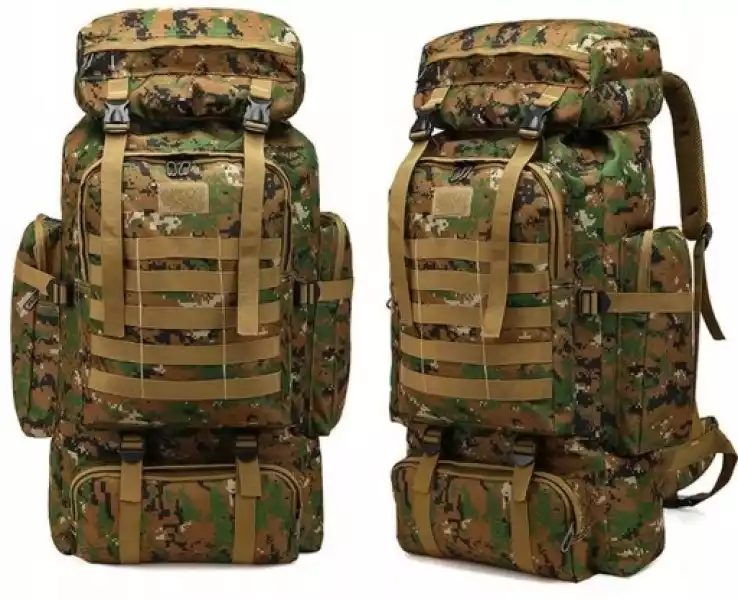 Plecak Wojskowy Taktyczny Turystyczny Survival 80L