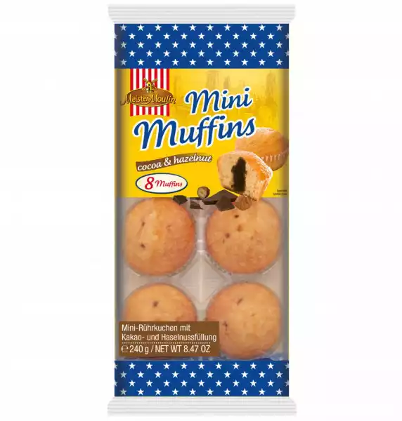 Z Niemiec Meister Moulin Mini Muffins Cocoa &