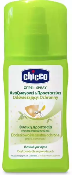 Chicco Spray Przeciw Komarom Na Komary 2M+ 100Ml