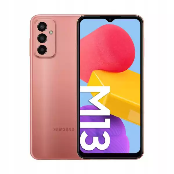 Smartfon Samsung Galaxy M13 4 64Gb Orange 6,6'