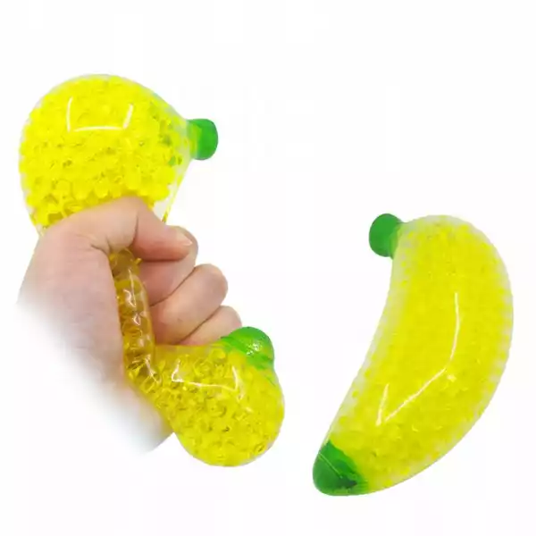 Gniotek Squishy Banan Kulki Duży Fidget Toys