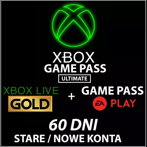 Xbox Game Pass Ultimate 60 Dni Stare I Nowe Konto