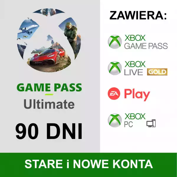 Xbox Game Pass Ultimate Gold Stare I Nowe Konta