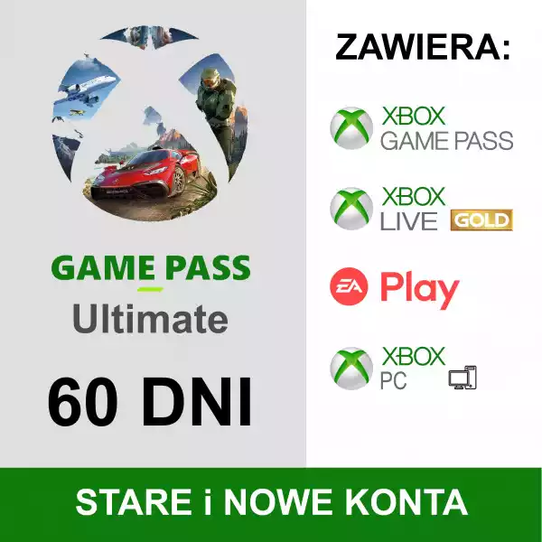 Xbox Game Pass Ultimate Stare I Nowe Konta Pnp